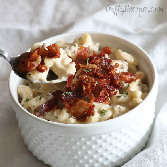 One-Pot Bacon Cheeseburger Mac & Cheese