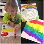 Rolling Pin Rainbow Painting (Kids Craft)