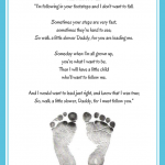 "Walk a Little Slower, Daddy" Printable Poem