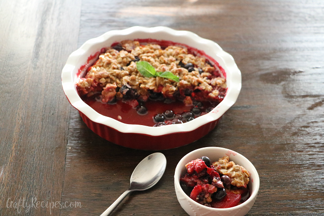 Peach Berry Crisp Recipe