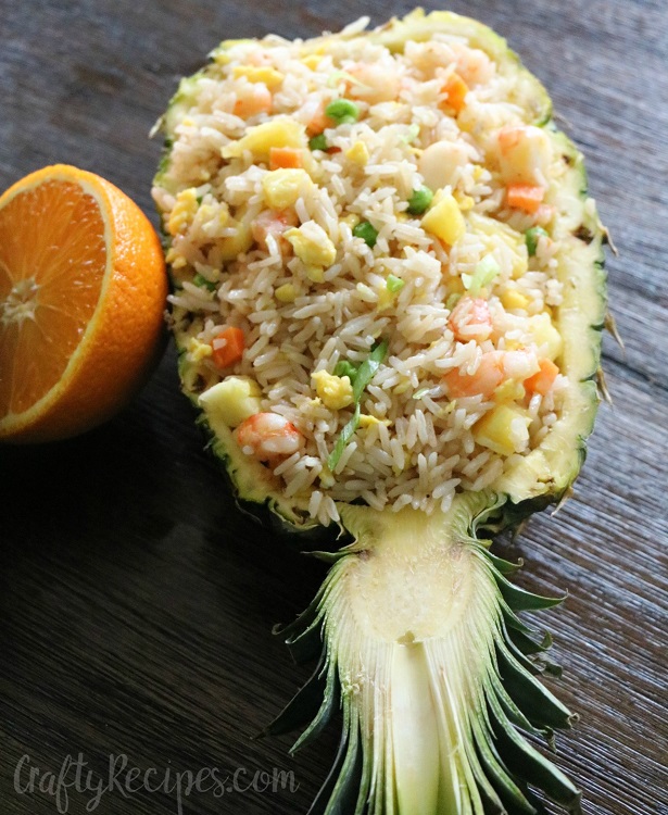 Pineapple Shrimp Fried Rice Recipe