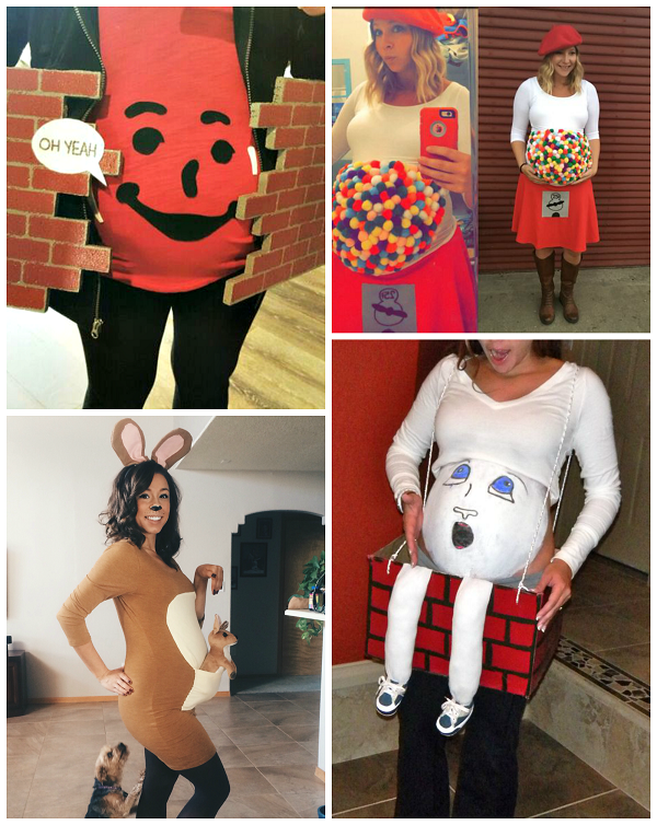 Clever Pregnant Halloween Costume Ideas