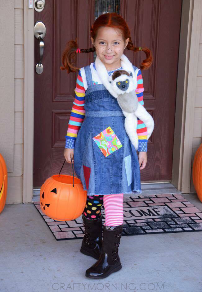 DIY Pippi Longstocking Costume