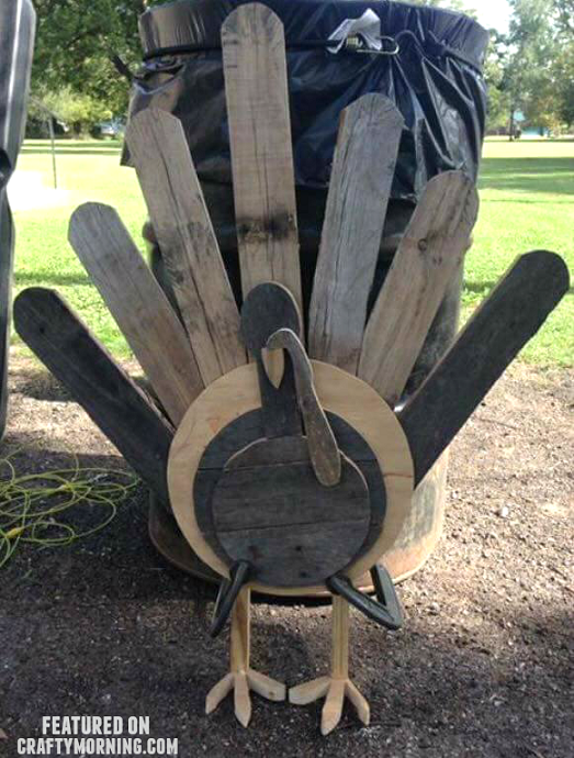 DIY Wooden Turkey