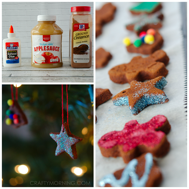 How to Make Cinnamon Applesauce Ornaments