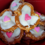 Heart Pretzels for Valentine's Day