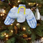DIY Angel Handprint Craft For Kids