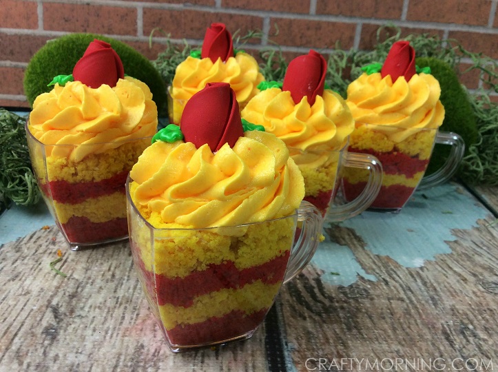 Beauty and the Beast Tea Cup Treats