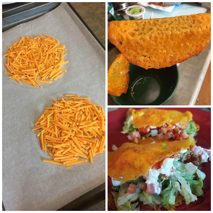 Low Carb Cheese Taco Shells