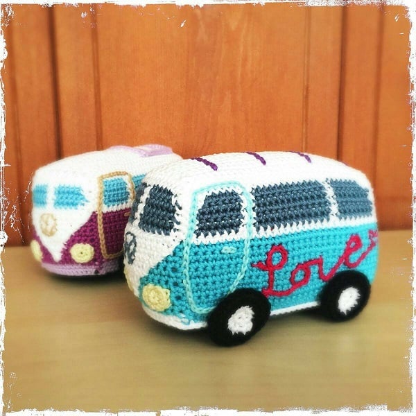 Free Volkswagon Van Crochet Pattern