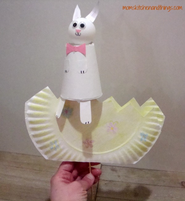 Easter Bunny Puppet Craft