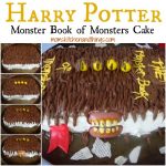 Harry Potter Monster Book of Monsters Cake