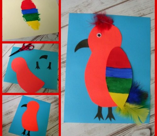 Parrot Craft for Kids
