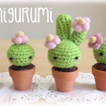DIY Amigurumi Crochet Kawaii Cactus