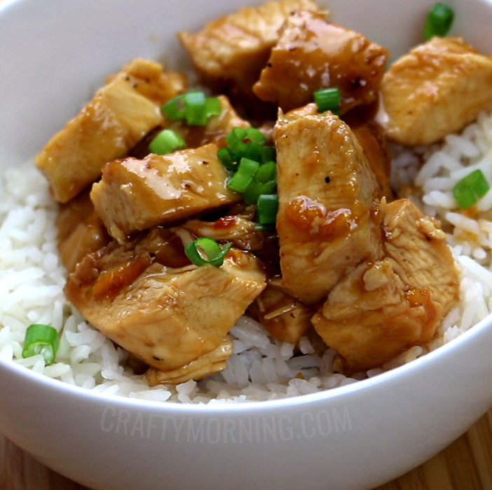 Crockpot Dump Orange Chicken