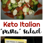Keto No Pasta - Italian Pasta Salad