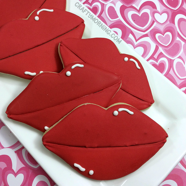 Sugar Cookie Valentine Lips