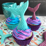 How to Make Mermaid Cupcakes