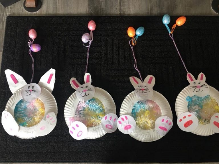 Paper Plate Easter Bunny Craft Crafty Morning