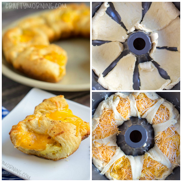 Crescent Roll Breakfast Ring