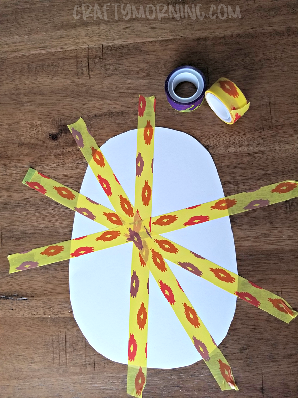 Easter Egg Tape Craft