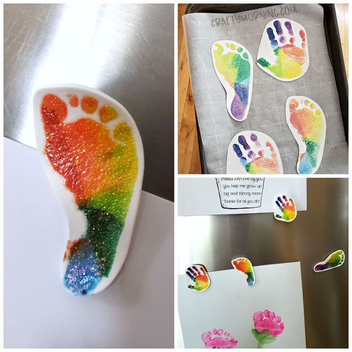 Shrinky Dink Fridge Magnets