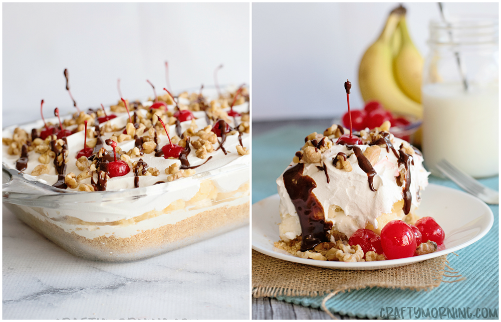 Banana Split Dessert