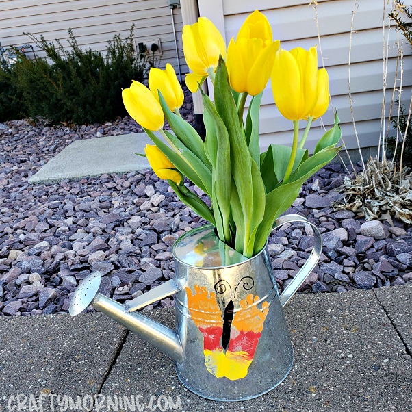 Footprint Butterfly Watering Can