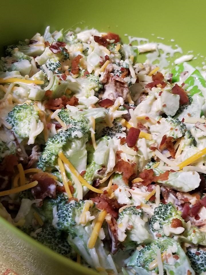 Keto Broccoli Salad Recipe Crafty Morning