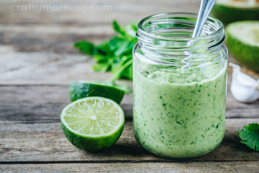 Creamy Avocado Lime Dressing