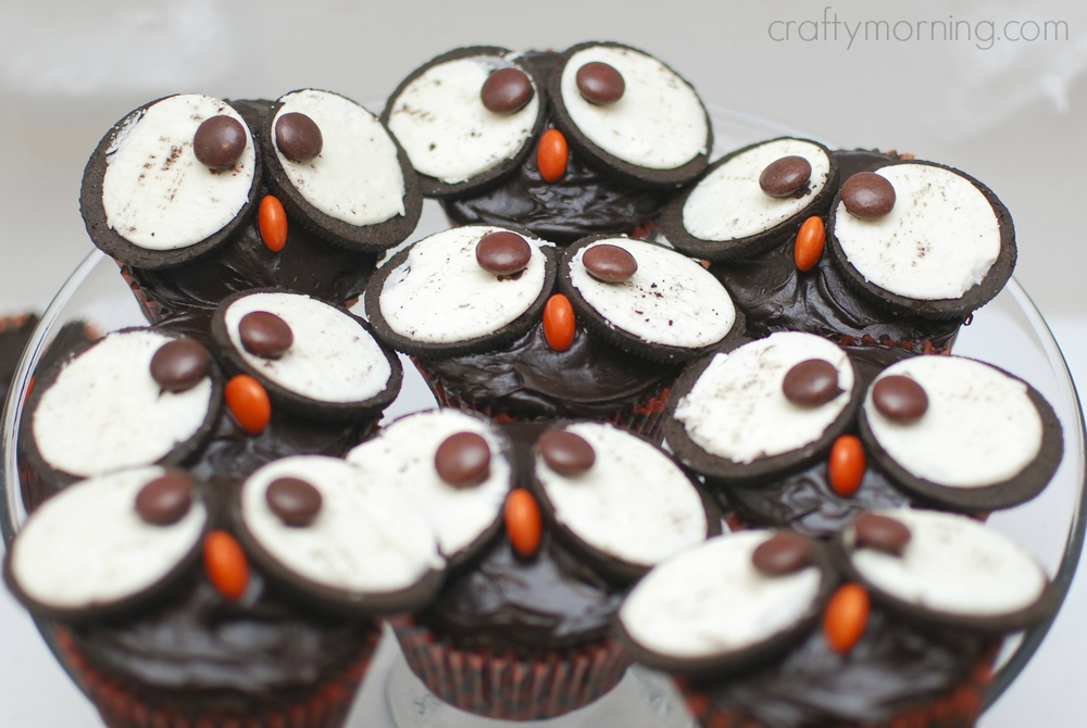 Oreo Owl Cupcakes