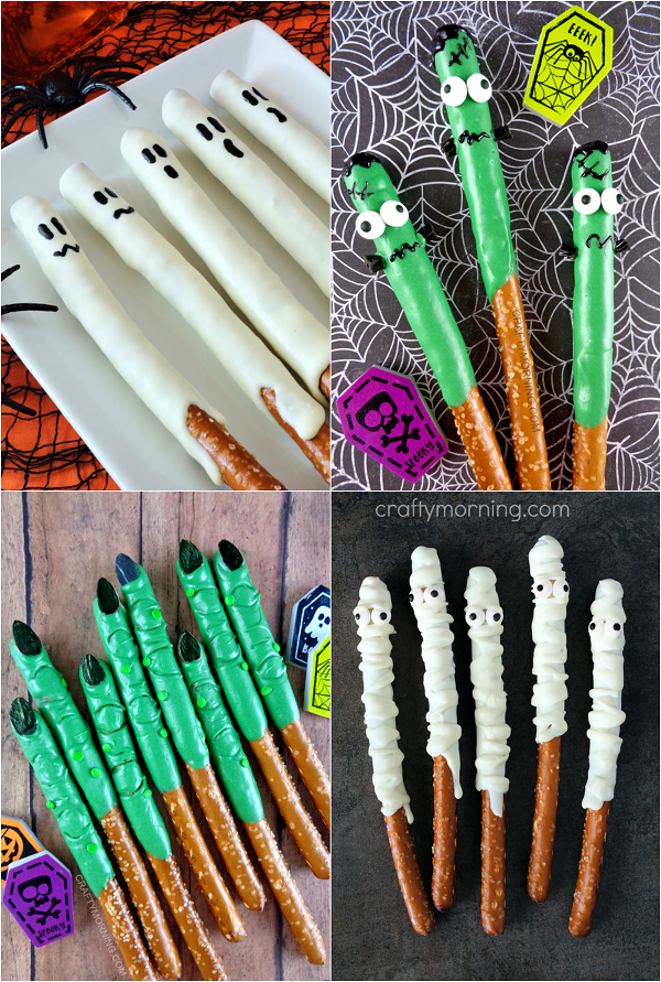 Halloween Pretzel Treat Ideas