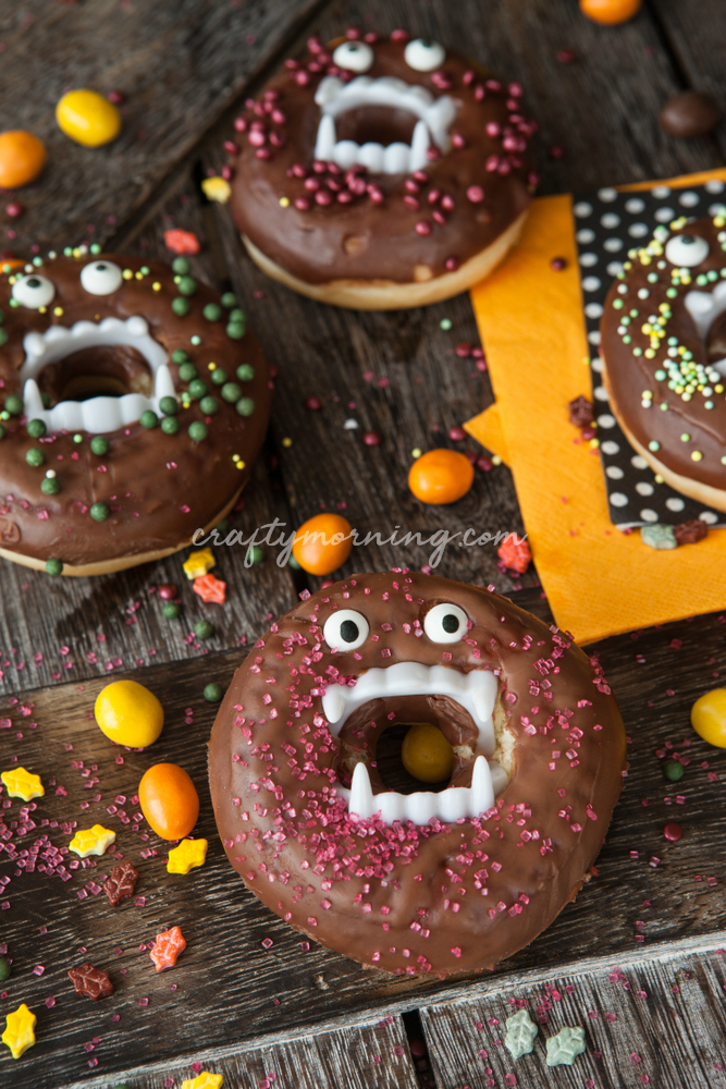 Vampire Halloween Donuts