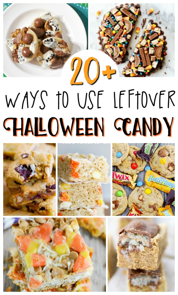 20 Recipes to Make Using Leftover Halloween Candy
