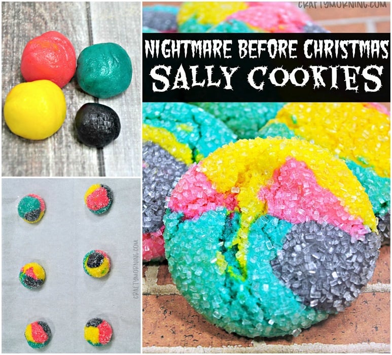 Nightmare Before Christmas Sally Cookies