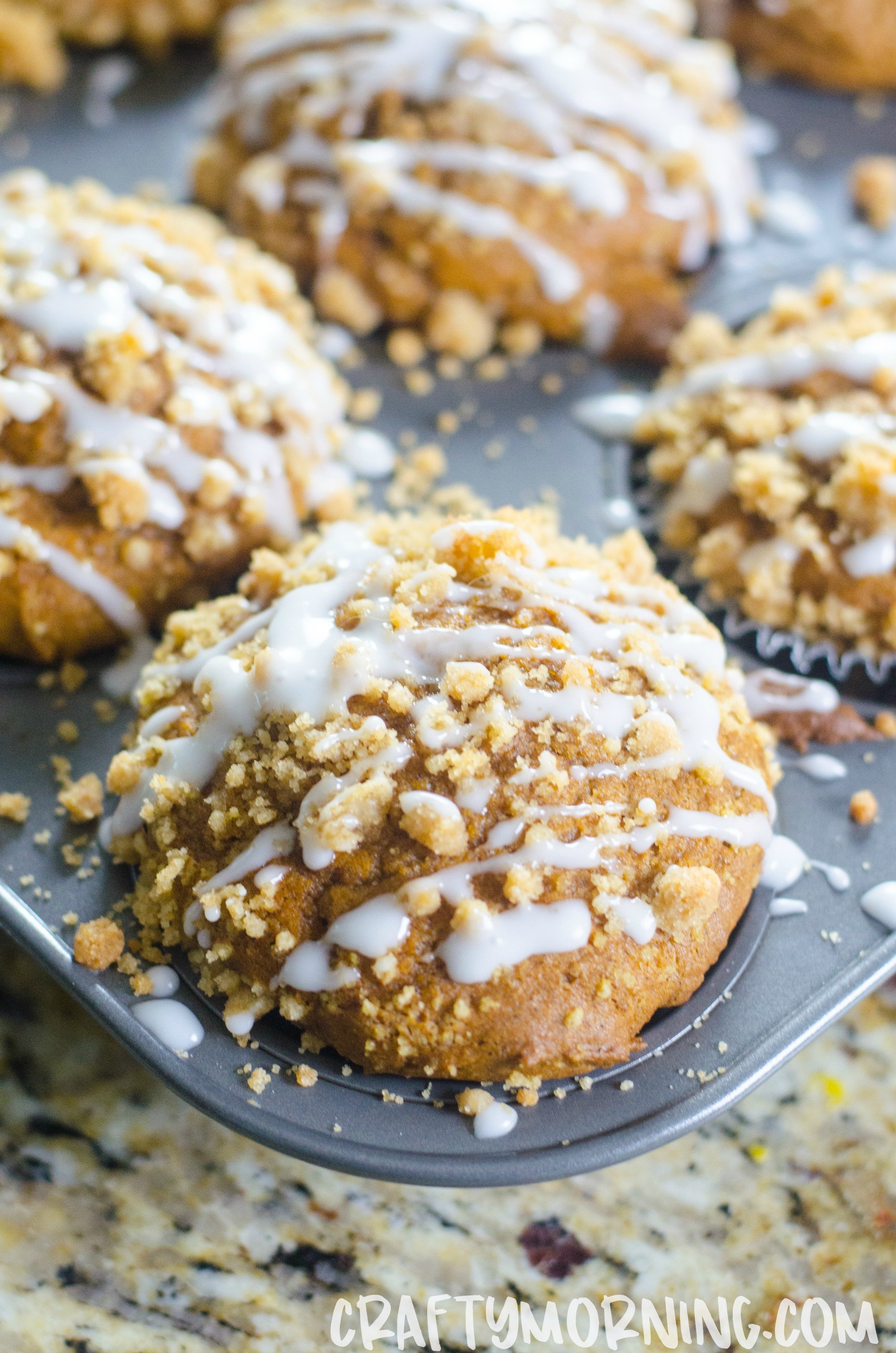 Pumpkin Streusel Muffins Recipe