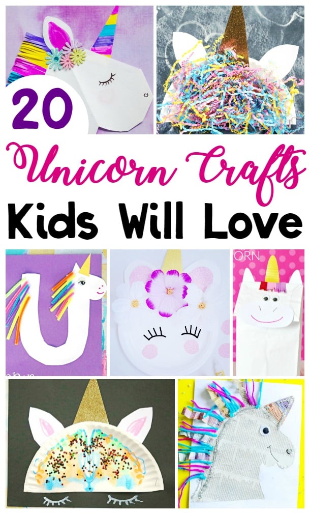 20 Unicorn Crafts for Kids to Make
