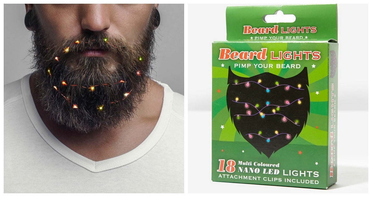 Fairy Christmas Lights for Men with Beards Crafty Morning