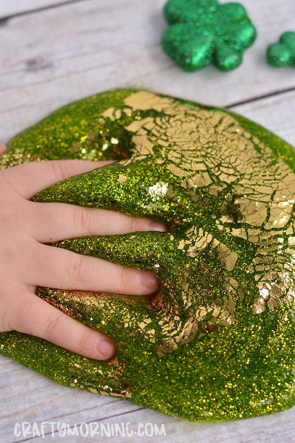 St. Patrick's Day Gold Leaf Slime