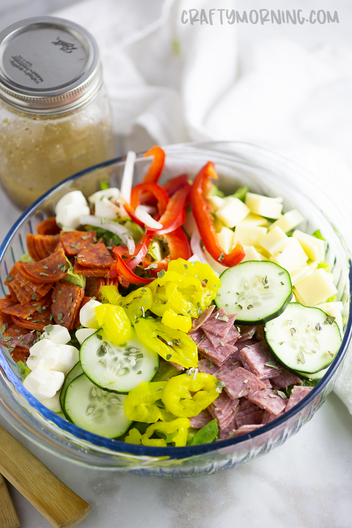 Italian Sub Salad Recipe