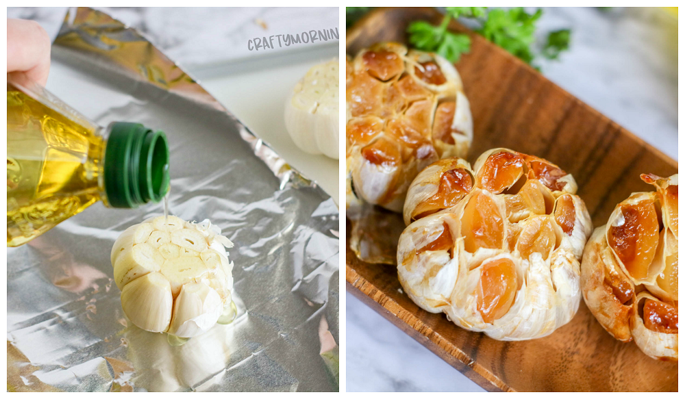 How to Roast Garlic in the Oven