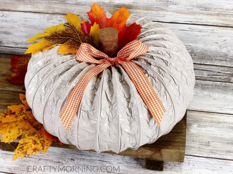 How to Make Dryer Vent Pumpkins Crafty Morning