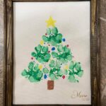 Paw Print Christmas Tree Keepsake