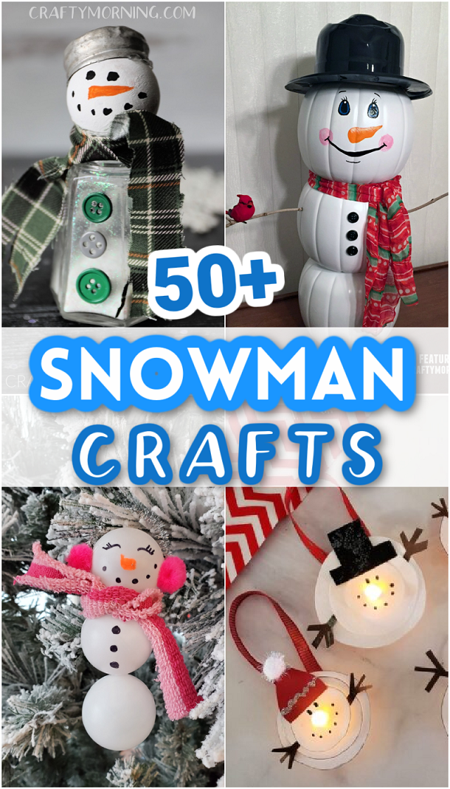 Snowman Crafts for Kids