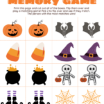 Halloween Memory Game (Printable Matching Game)