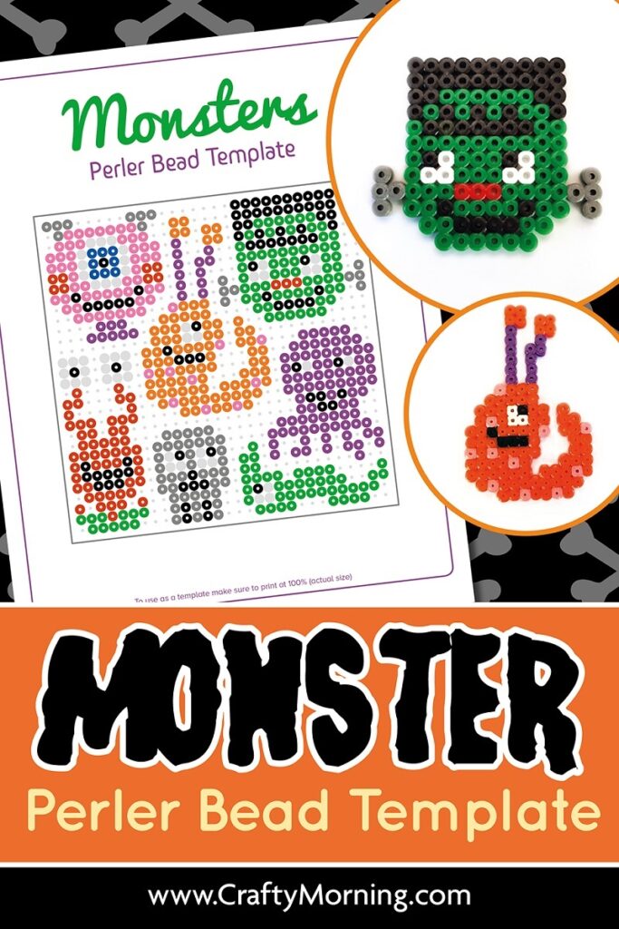 Halloween Monster Perler Bead Patterns