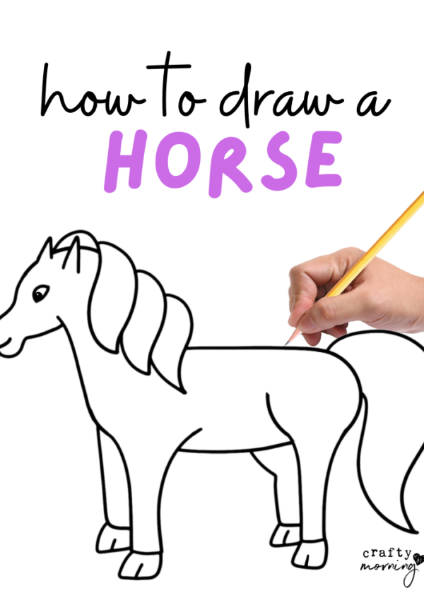 How to Draw a Horse (Easy Step by Step)
