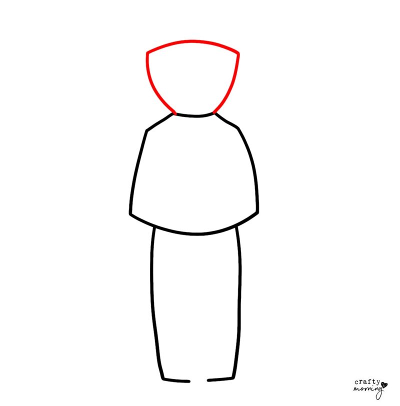 How to Draw a Man (Easy for Beginners) - Crafty Morning