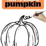 How to Draw a Pumpkin (Easy Step by Step)