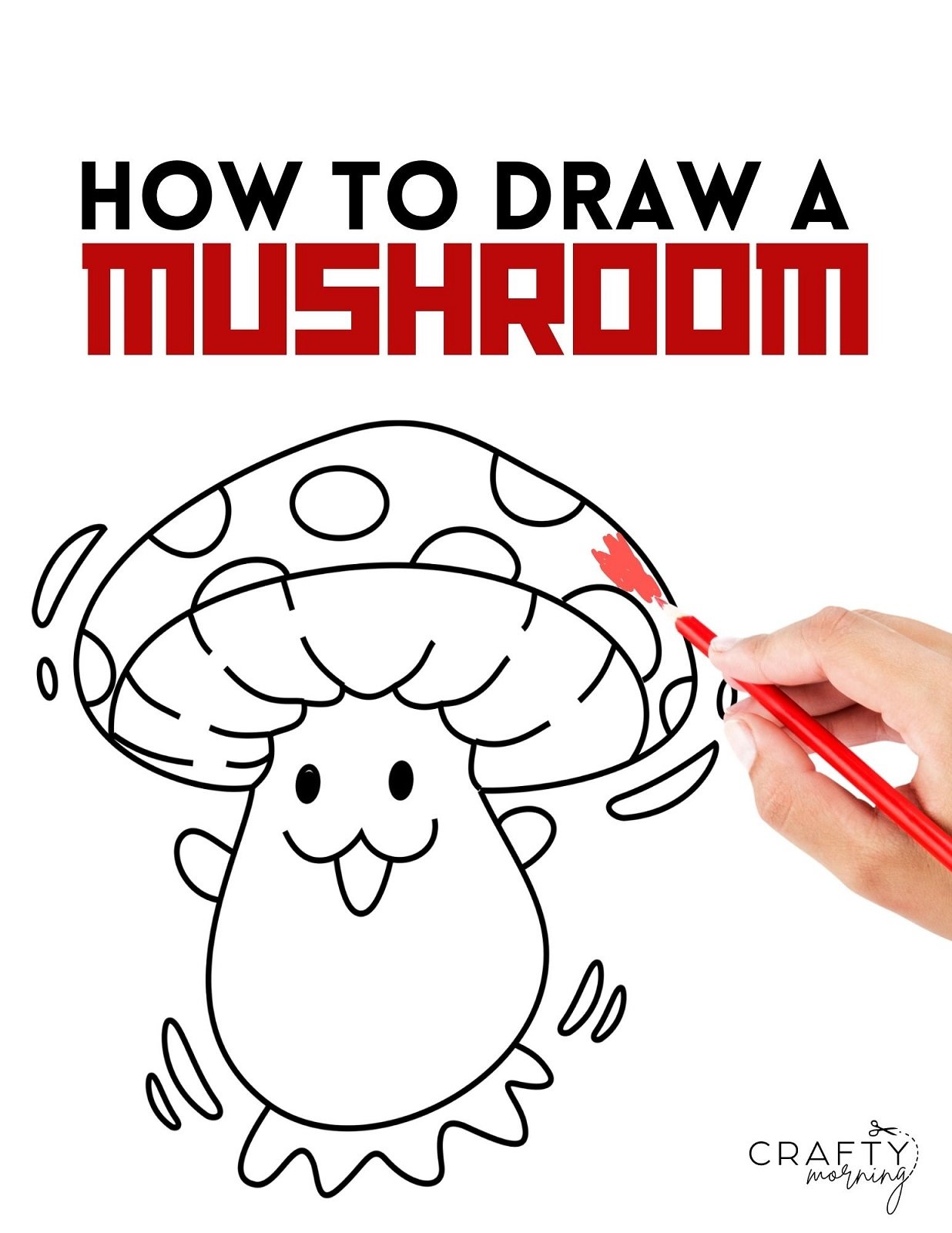 How to Draw a Mushroom
